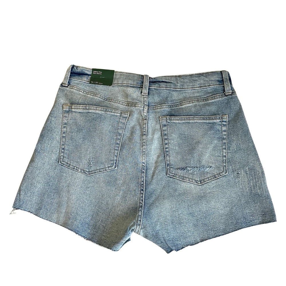 Wild Fable Women's Highest Rise Mom Shorts Size 14 - Picture 4 of 7